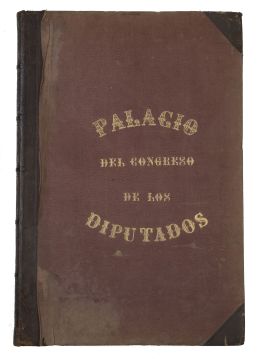 722.  AFRODISIO AGUADOMemoria histórico-descriptiva del nuevo Palacio del Congreso de los Diputados / publicada por la Comisión de Gobierno Interior del mismo