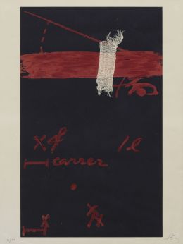 955.  ANTONI TÀPIES (Barcelona, 1923 - 2012)Sin título