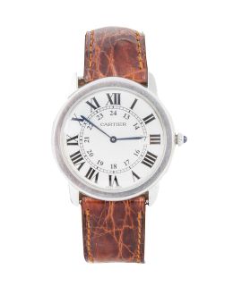 427.  Reloj de pulsera CARTIER Solo Rondé. Nº 832157MX