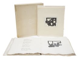 938.  EDUARDO CHILLIDA (San Sebastián 1924-2002)Más Allá, 1973