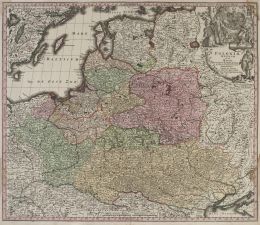 745.  MATTHAÜS SEUTTER (1678-1757)Polonia