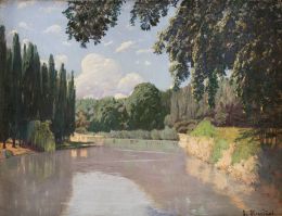 893.  SANTIAGO RUSIÑOL Y PRATS (Barcelona, 1861-Aranjuez, Madrid,