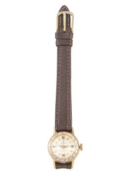 448.  Reloj de pulsera FESTINA de señora años 60 en oro de 18K. R