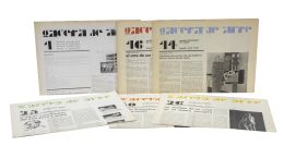 947.  GACETA DE ARTEColección de 20 números de 1932, 1933, 1934 y 1935