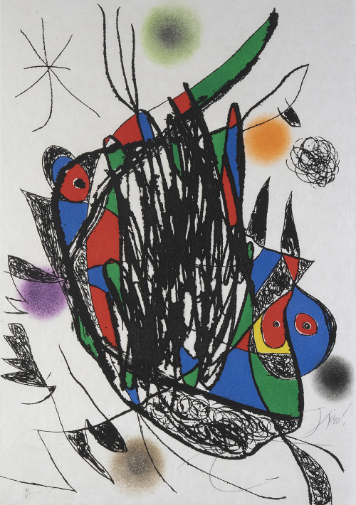 JOAN MIRÓ (Barcelona, 1893 - Palma de Mallorca, 1983), JOAN