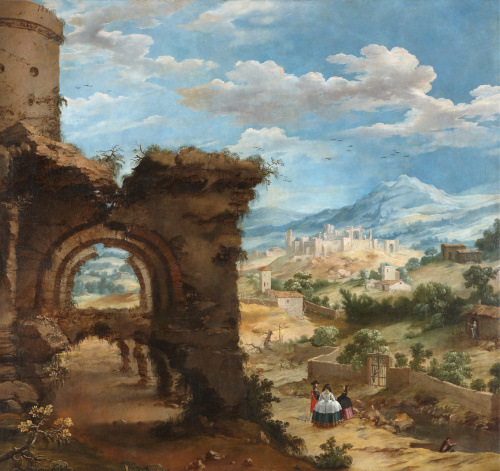 FRANCISCO COLLANTES (Madrid, hacia 1599 - 1656)Paisaje con