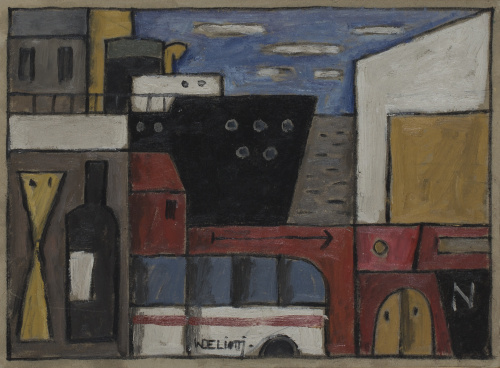 WALTER DELIOTTI (Montevideo, 1925)Composición constructiva