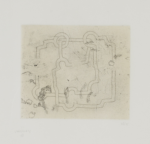 EDUARDO CHILLIDA (San Sebastián, 1924 - 2002)Bidearte 1, 1