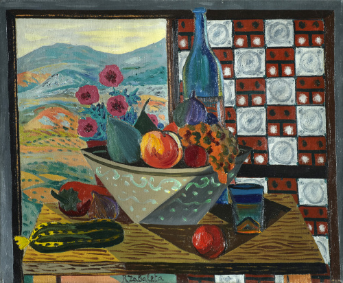 RAFAEL ZABALETA (Quesada, 1907-1960)Bodegón de la ventana,