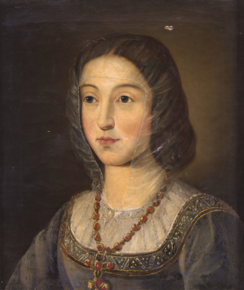 ESCUELA ESPAÑOLA, SIGLO XIXRetrato de Isabel la Católica y