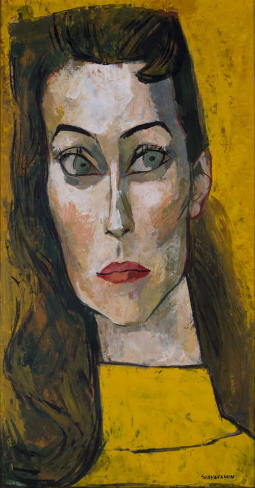 OSWALDO GUAYASAMÍN (Quito, 1919 - Baltimore, 1999)Retrato 