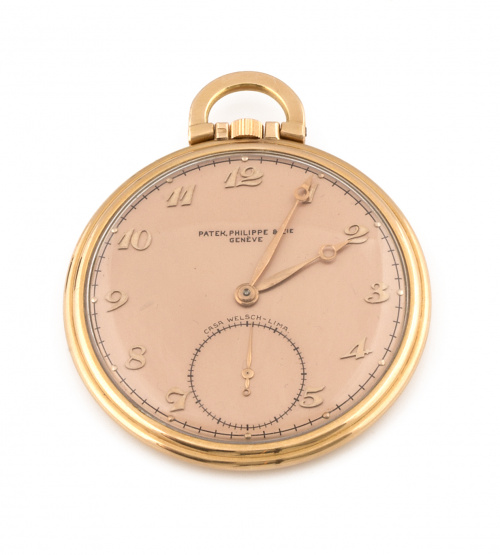 Reloj Lepine PATEK PHILIPPE extraplano,c 1940 en oro de 18K