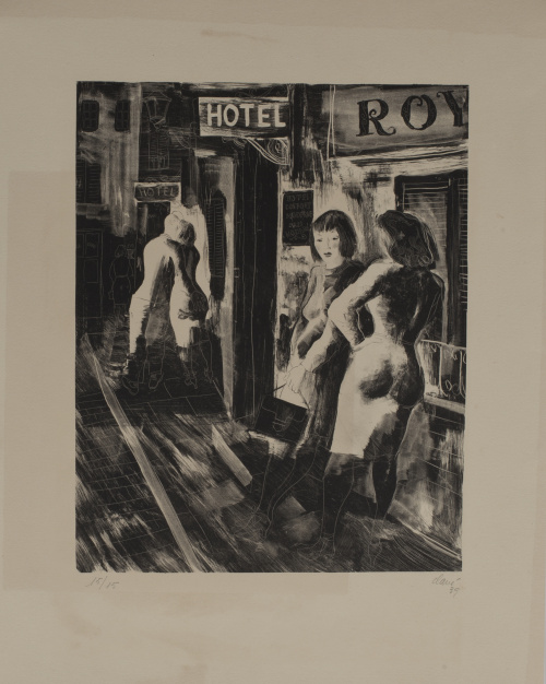 ANTONI CLAVÉ (Barcelona, 1913 - Saint-Tropez, 2005)Rue Fle