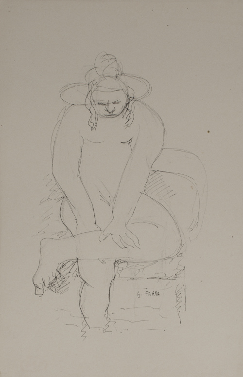 GINÉS PARRA (Zurgena, Almería, 1895 - París, 1960)Desnudo 