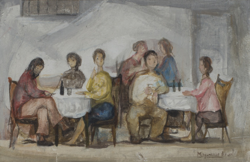 MANUEL MINGORANCE ACIEN (Málaga, 1920)El bar del Caracola,