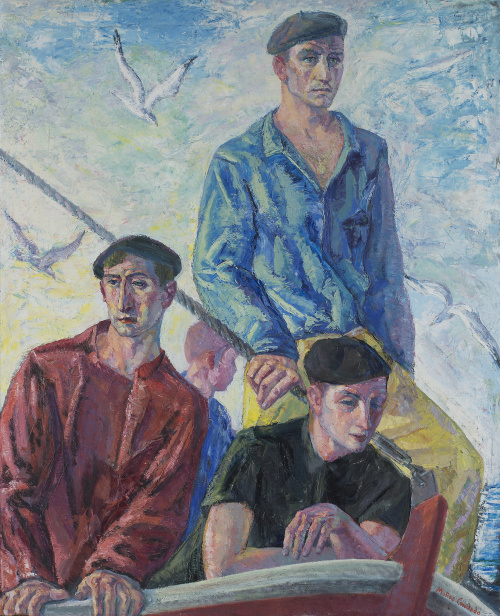 PEDRO MUÑOZ CONDADO (Madrid, 1903 - Bilbao, 1988)Pescadores