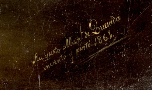 Augusto Manuel de Quesada (Sevilla, 1824-1891)Virgen del R