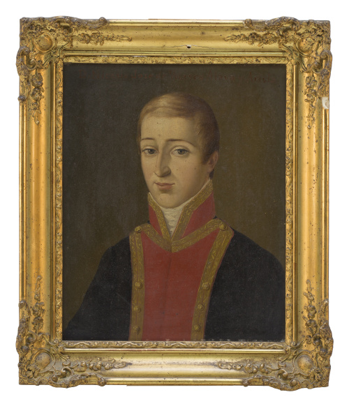 ESCUELA ESPAÑOLA, h. 1800Retrato de D. Nicasio José de Vel