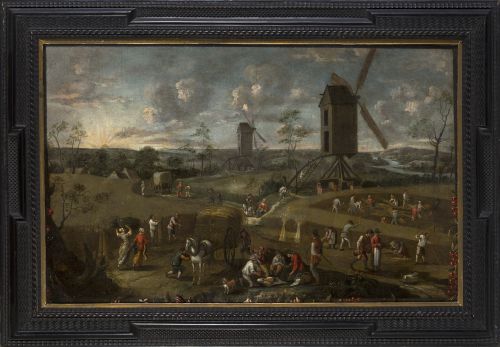 JAN BRUEGHEL, EL JOVEN (Amberes, 1601-1678)Vista de un pa