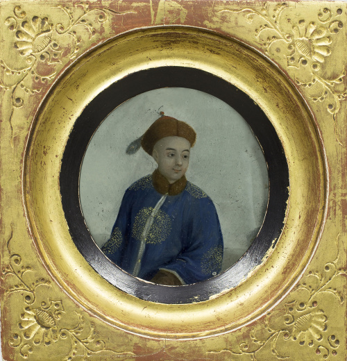 ESCUELA CHINA, H. 1800Retrato de un emperador