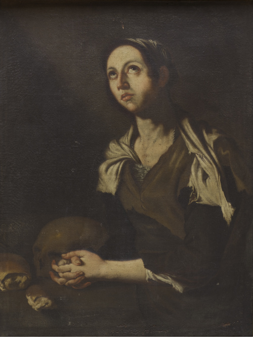 COPIA DE JOSÉ DE RIBERA (Escuela española, siglo XVII)Sant