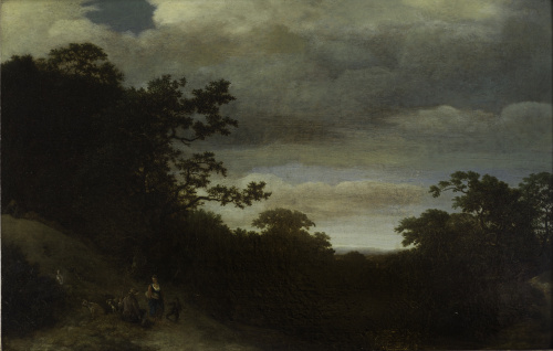 SEGUIDOR DE JACOB VAN RUISDAEL (Escuela holandesa, siglo XV