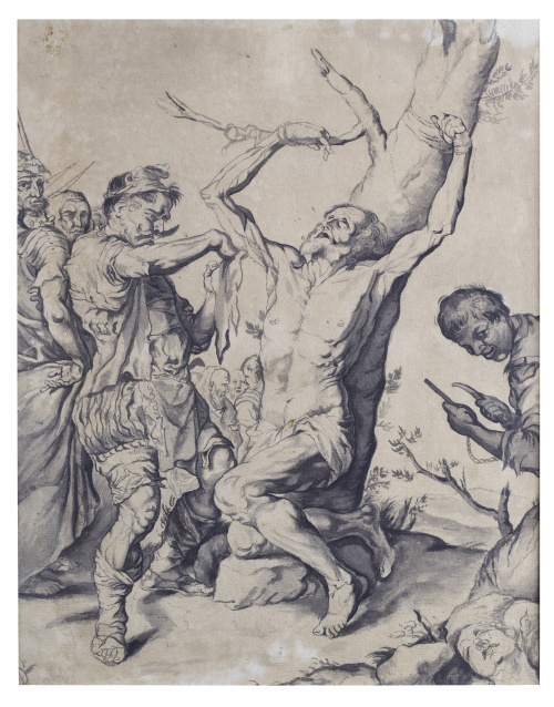 COPIA DE RIBERA (Escuela española, siglo XIX)Martirio de S