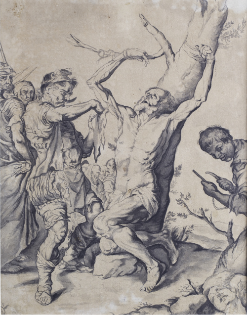 COPIA DE RIBERA (Escuela española, siglo XIX)Martirio de S