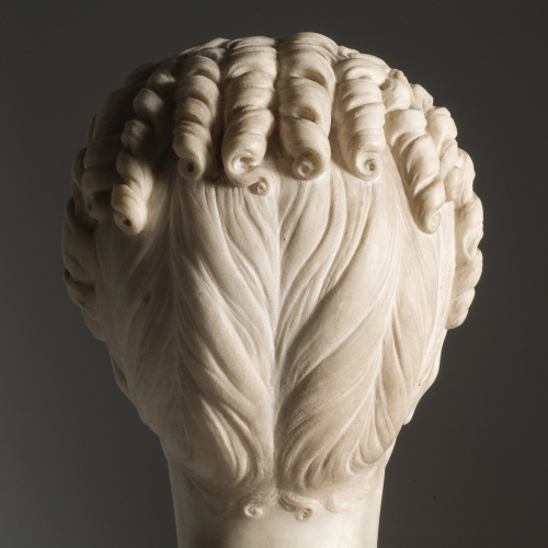 Pierre Loison (Mer, 1816 - Cannes, 1876).Busto femenino en