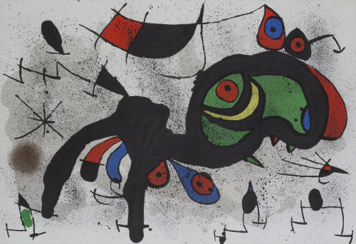 JOAN MIRÓ (Barcelona, 1893 - Palma de Mallorca, 1983), JOAN