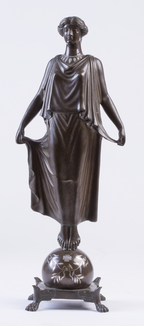 Sabatino de Angelis, Nápoles, 1904Figura Escultórica del 