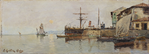 JUAN MARTÍNEZ ABADES  (Gijón, 1862-Madrid, 1920), JUAN MART