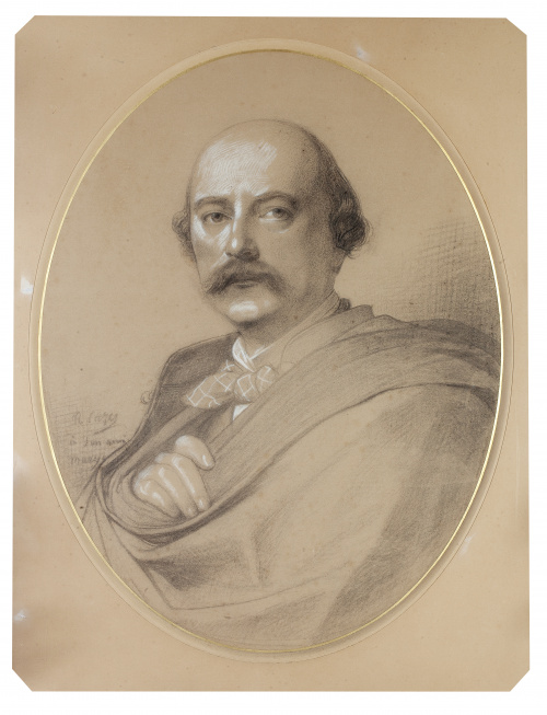 ROMAIN CAZES (1808-1881), ROMAIN CAZES (1808-1881)Retrato