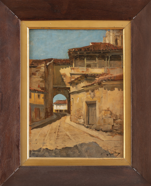 HELIODORO GUILLEN PEDEMONTI  (Alicante, 1864 - 1940) Casa