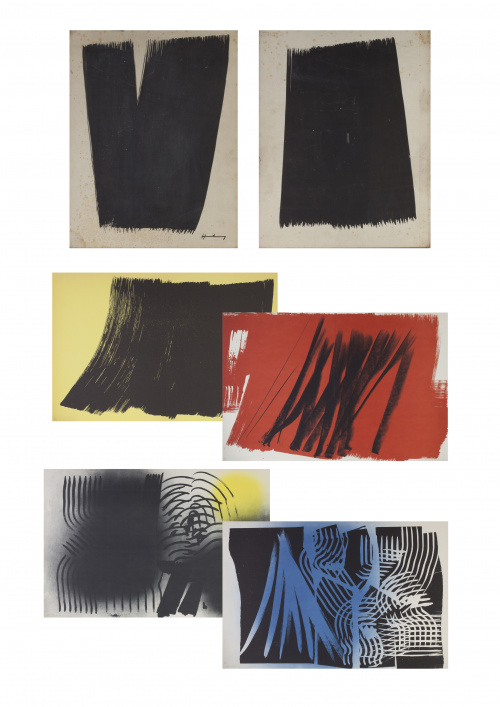 HANS HARTUNG (Leipzig, 1904 - Antibes, 1989), HANS HARTUNG 