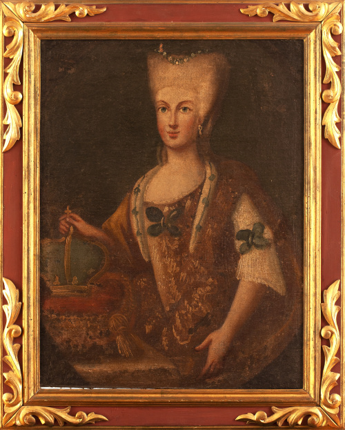 ESCUELA ESPAÑOLA, H. 1800Retrato de Maria Luisa de Parma 