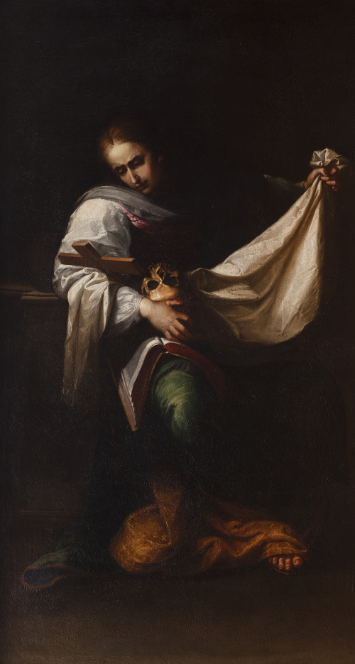 SEBASTIÁN LLANOS Y VALDÉS (circa 1605-1677) , SEBASTIÁN LLA