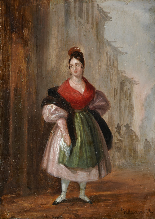 JENARO PÉREZ VILLAMIL (El Ferrol, 1807-Madrid, 1854), JENAR