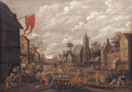 CIRCULO DE JOOST-CORNELISZ DROOGSLOOT (Escuela holandesa, s