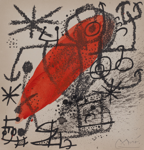 JOAN MIRÓ (Barcelona, 1893 - Palma de Mallorca, 1983), JOAN