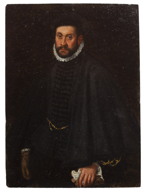 ESCUELA VENECIANA, H. 1550Retrato de caballero