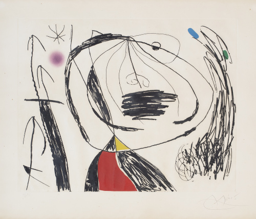 JOAN MIRÓ (Barcelona, 1893 - Palma de Mallorca, 1983), JOAN