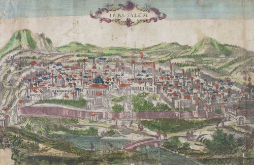 ANÓNIMO, H.1800Jerusalén