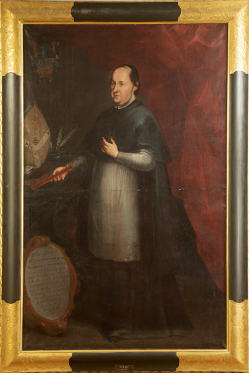 JOSÉ DE IBARRA (Guadalajara, 1688 -México, 1756)Retrato d