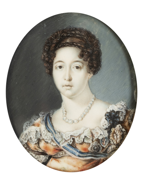 ESCUELA ESPAÑOLA, SIGLO XIXRetrato Doña María Isabel de B