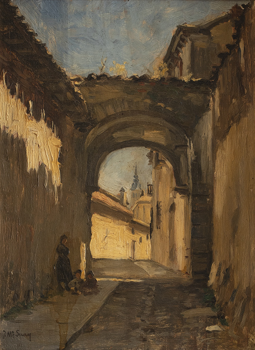 JOSÉ MARÍA SUAY DAGUÉS (Valencia, siglo XIX-XX)Calle de l