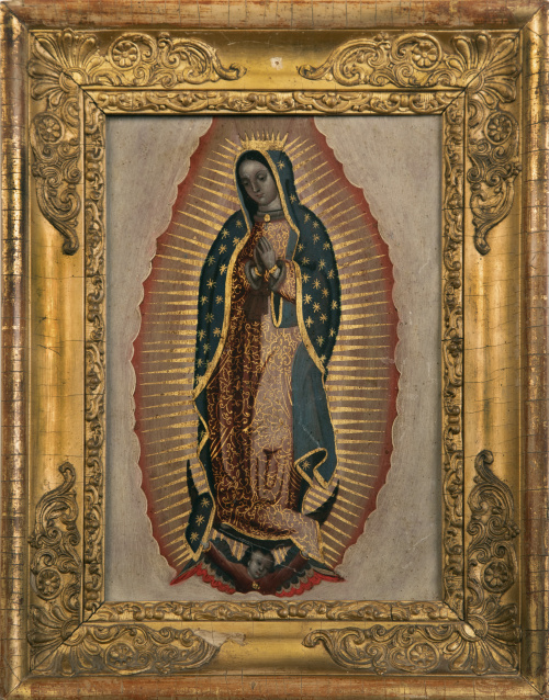 ESCUELA MEXICANA, SIGLO XVIIIVirgen de Guadalupe