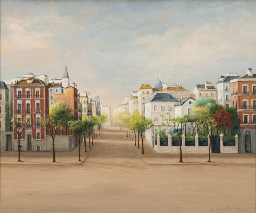 ASUNCIÓN MOLINA (Málaga, 1930)Silencio urbano, 1986