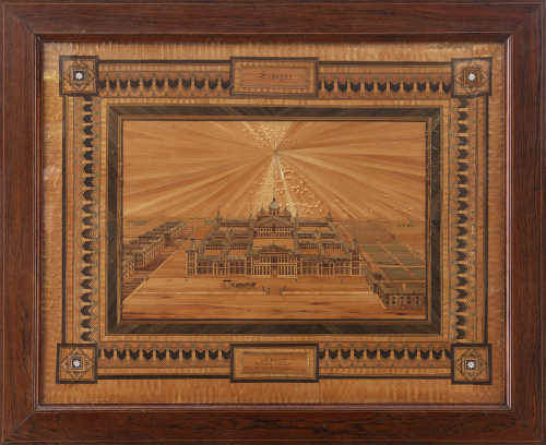 “Vista del monasterio de San Lorenzo de El Escorial”.Marq