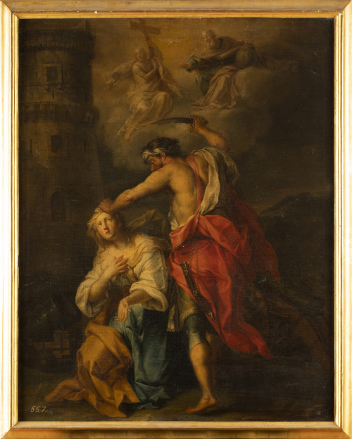 SEBASTIANO CONCA (Gaeta, 1680 - Nápoles, 1764)Martirio de